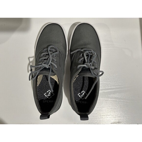 Men's Sneakers & Athletic Shoes Sperry Striper II CVO Seacycled, Gray Size 8.5 - Picture 4 of 10